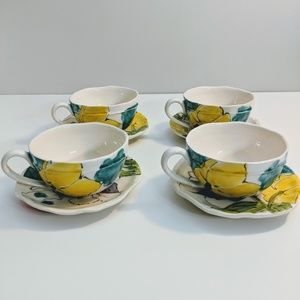 Tea Cups & Saucers from Anthropologie